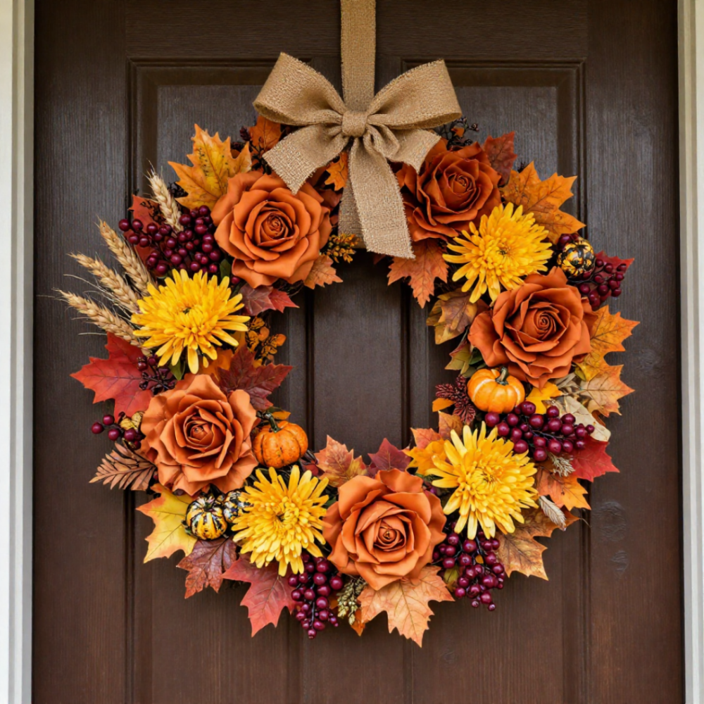 Fall Silk Wreath Workshop