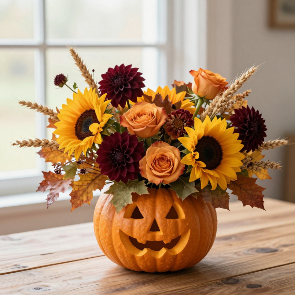 Fall Pumpkin Centerpiece Workshop